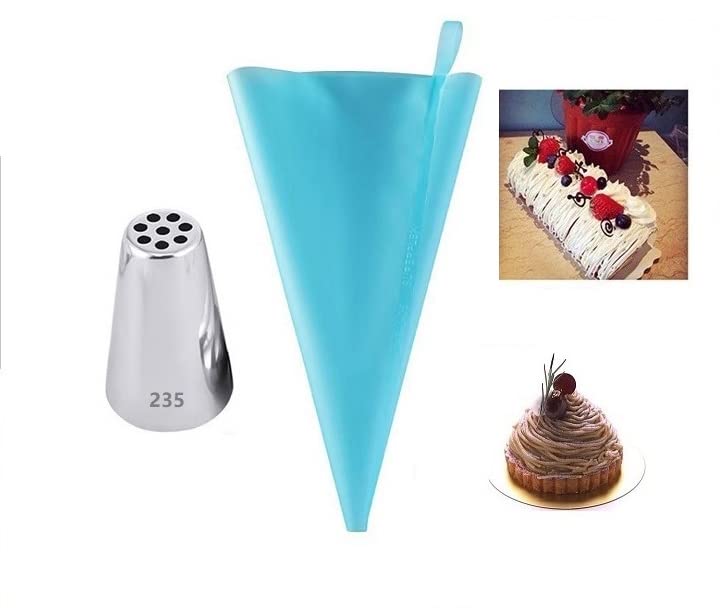 もんぶラン Amazon | 1個モンブラン絞り器235+絞り袋セット 絞り口金 モンブラン